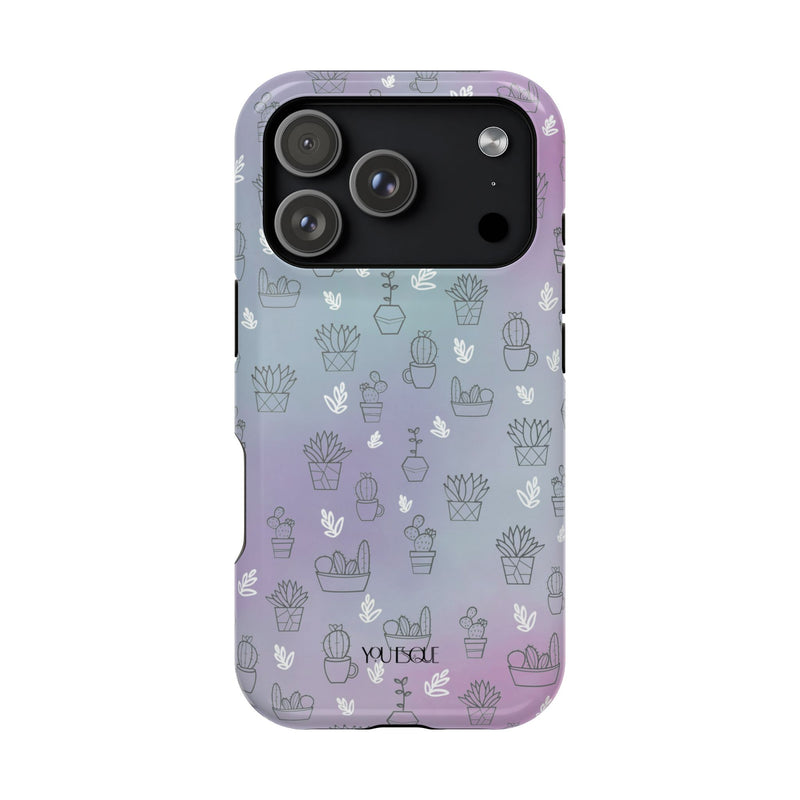 house plant phone case Best Sellers | Succulent Plants | Watercolor | Blue and Purple