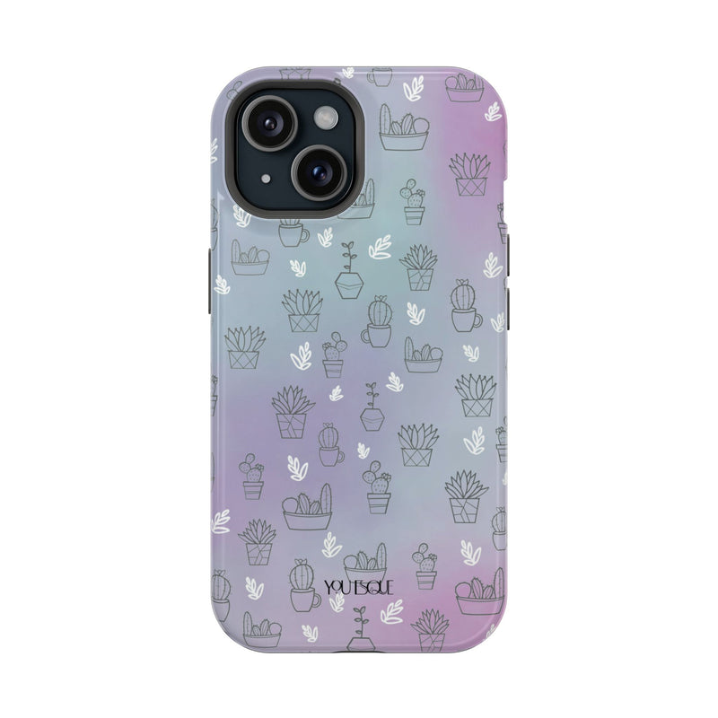 iphone 14 pro max succulent case Best Sellers | Succulent Plants | Watercolor | Blue and Purple
