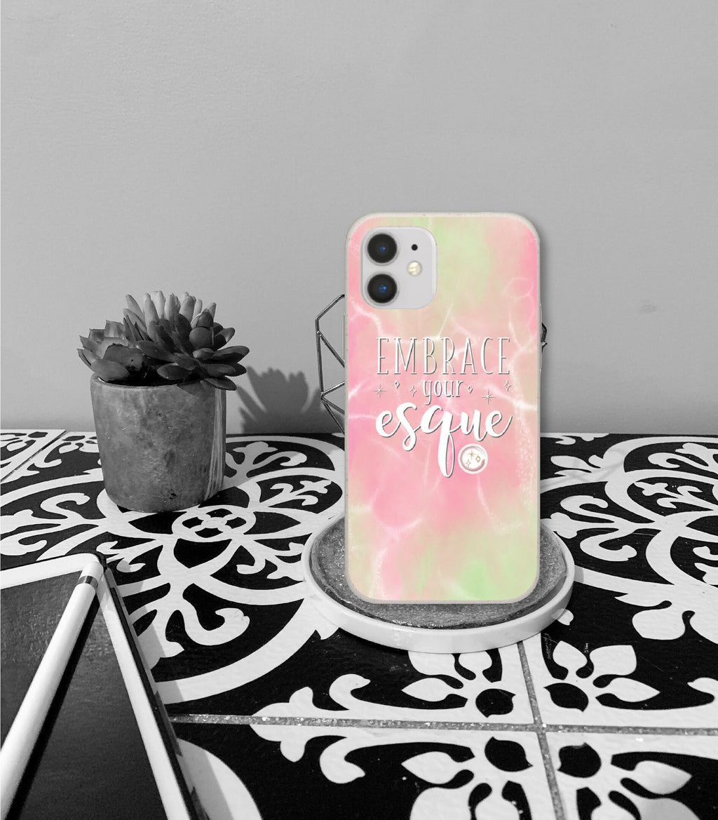 Embrace Your Esque | Branding | Watercolor | Quotes | Empower | Inspiration | Cell Phone Case | Phone Protection | Perfect Gift - YOU esque