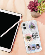 Life Would Succ Without You | Succulent Plant | Watercolor | Quote | Wood | Terrariums | Cell Phone Case | Phone Protection | Perfect Gift - YOU esque