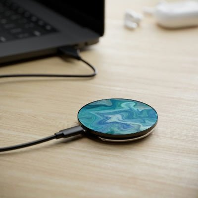 New! | Blue Marble Magnetic Induction Charger - YOU esque