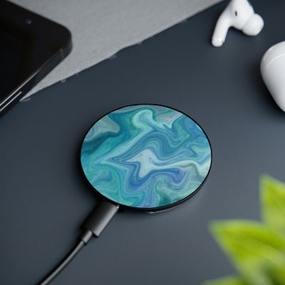 New! | Blue Marble Magnetic Induction Charger - YOU esque