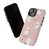 New! | Cute Ghosts | Sparkle | Pink | Cell Phone Case | Phone Protection | Perfect Gift - YOU esque